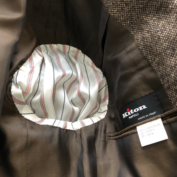 Kiton Sport Jacket Cashmere / Silk / Linen - Picture 4 of 4